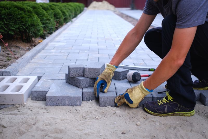 Paver Hardscape Installation