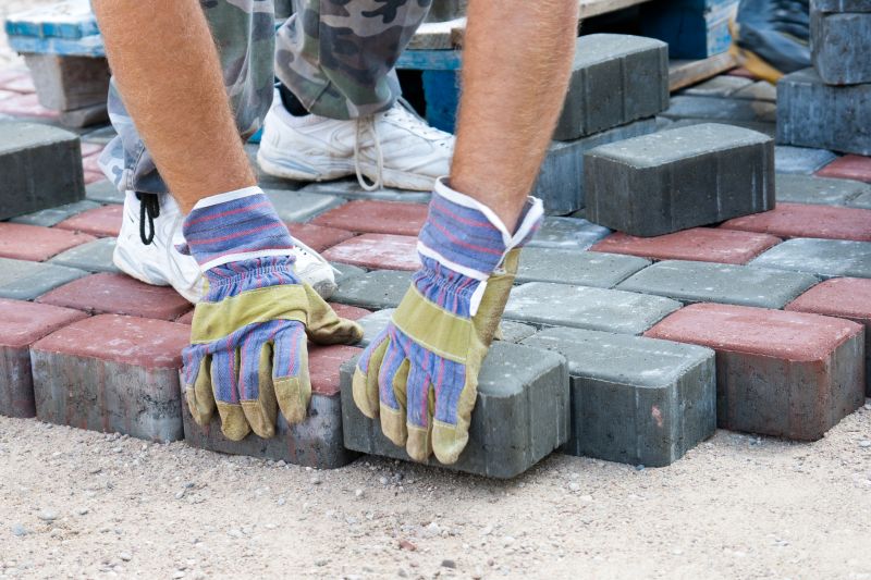 Pavers Installation Team at Work